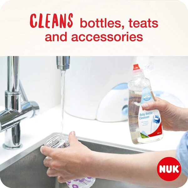 Nuk Baby Bottle Cleanser 380ml Buy 1 Get 1 Free - Image 5