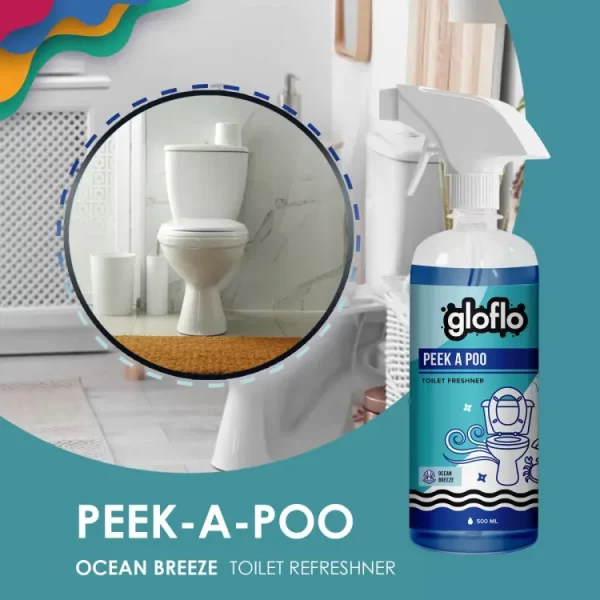 GLO-FLO Peek a Poo Toilet Freshener (Ocean Breeze) - Image 3