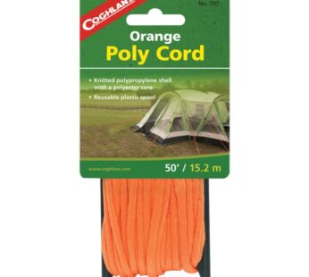 Coghlan’s Braided Nylon Cord-Orange