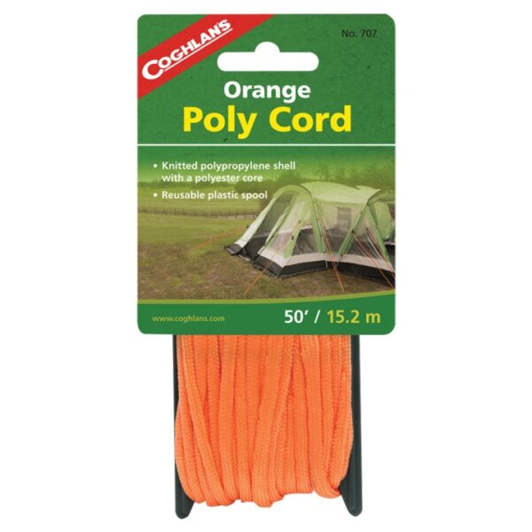 Coghlan's Braided Nylon Cord-Orange