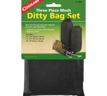 Coghlan’s 3 Pcs Mesh Ditty Bag Set