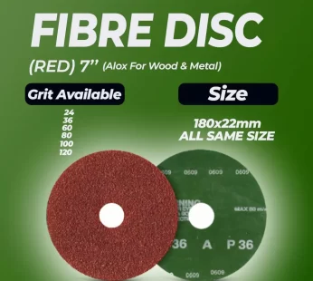 Fiber Disc (Red)7″ (Alox for Wood & Metal)
