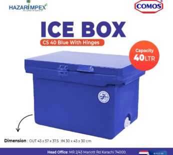 COMOS ICE BOX CS40 BLUE WITH HINGES 40L