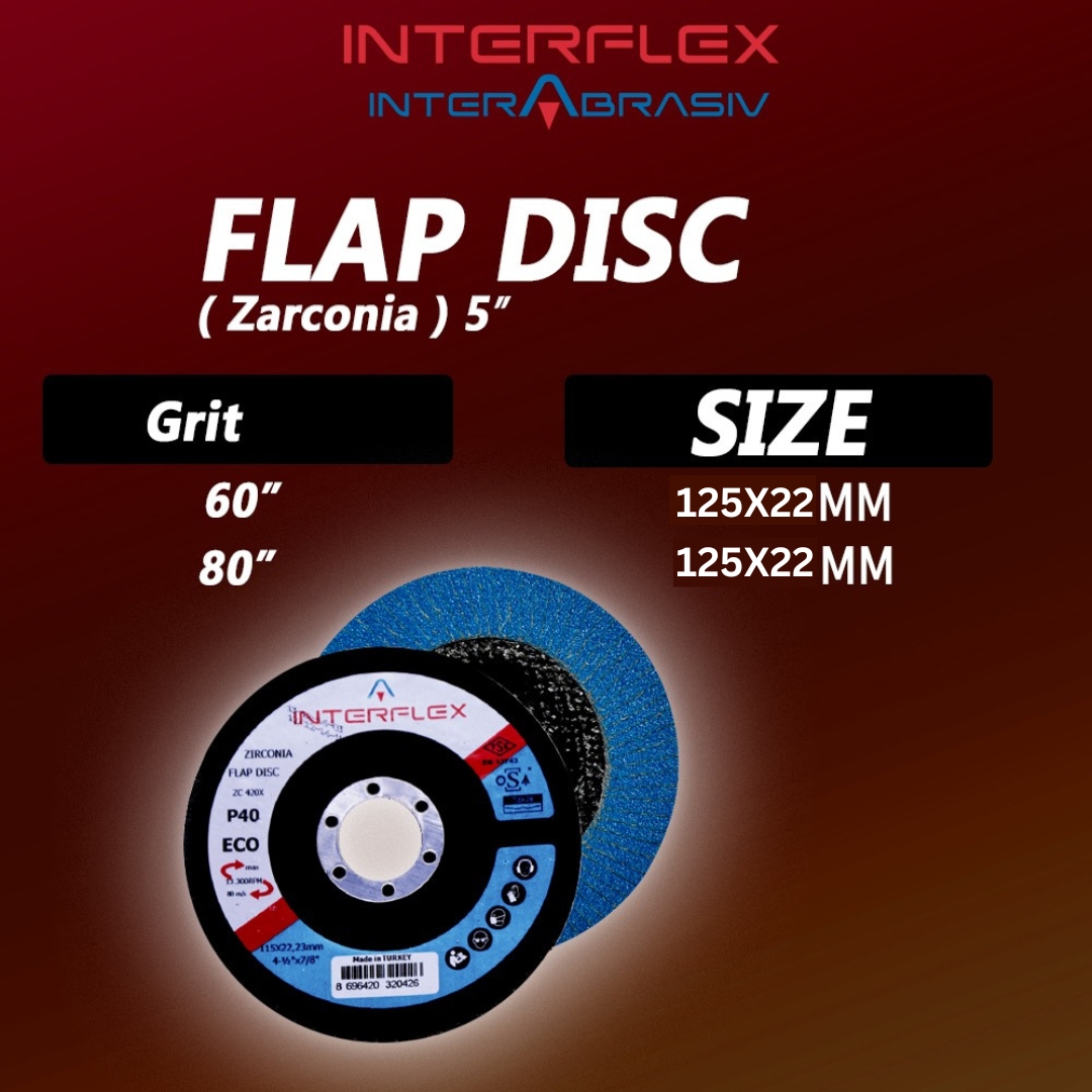 Flap disc (Zirconia) 5″