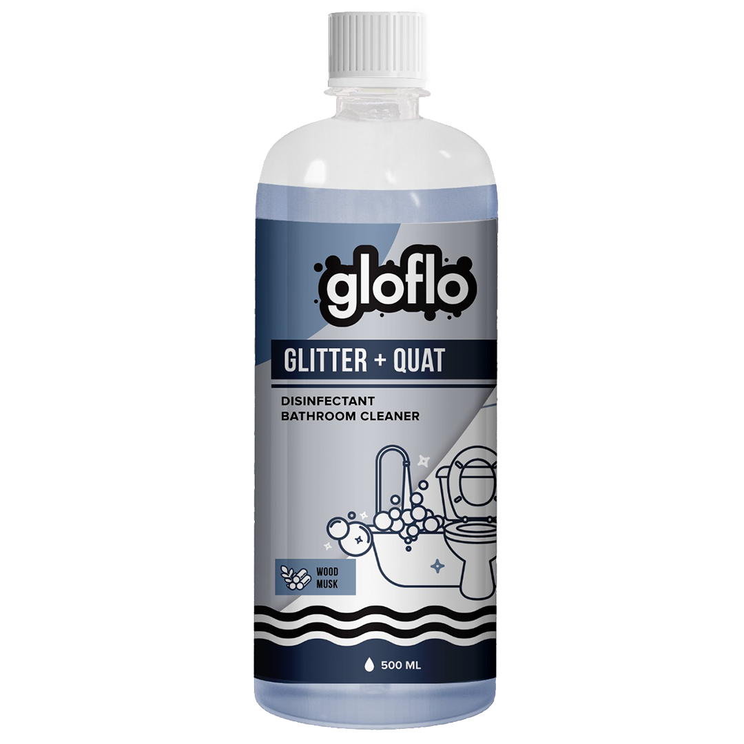 Glo-Flo Glitter + Quat (Wood Musk)