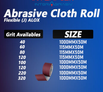 Interflex abrasive cloth roll (J) ALOX
