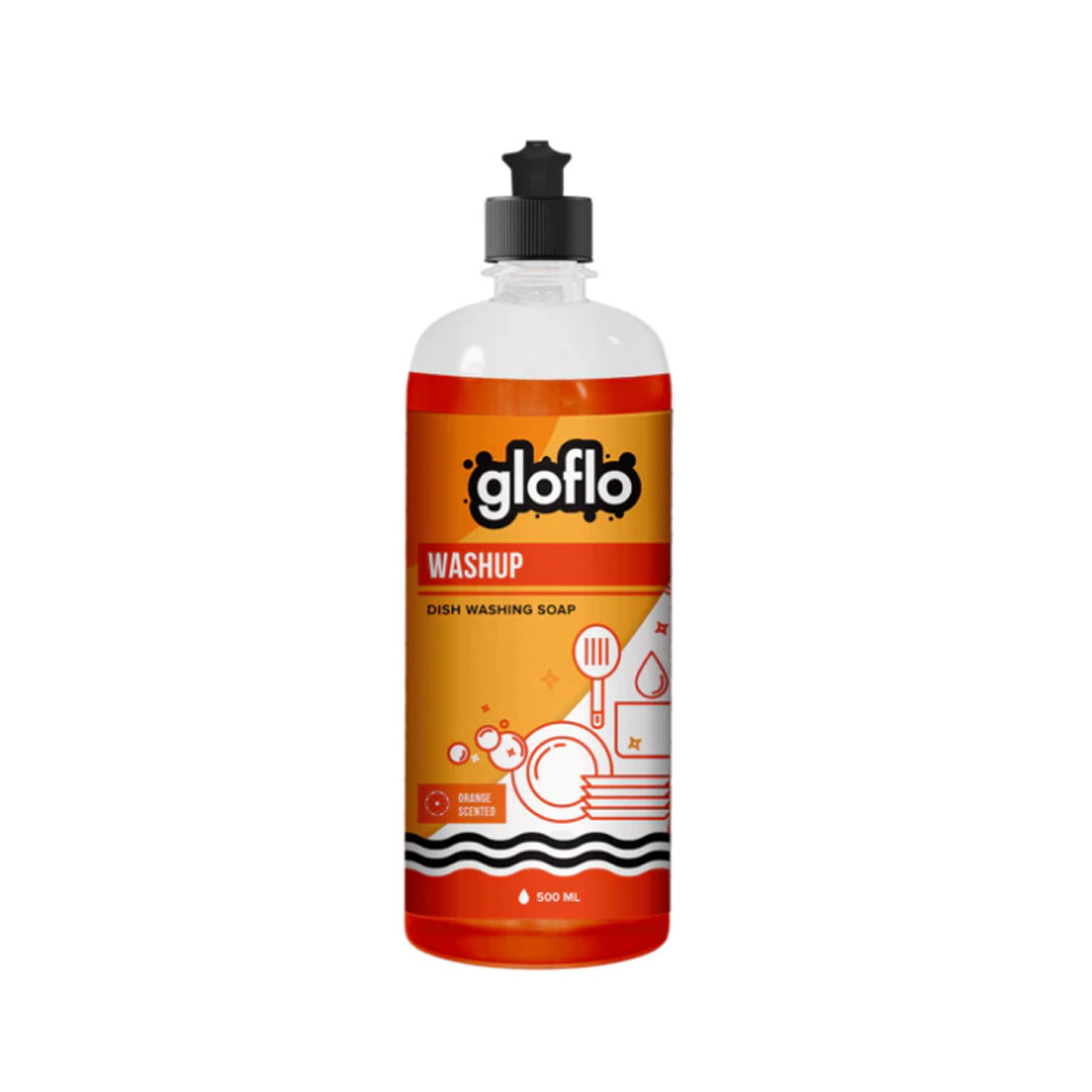 GLO-FLO Washup (Dish Washing Soap) Orange