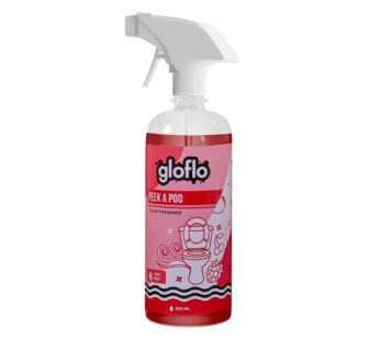 GLO-FLO Peek a Poo Toilet Freshener (Fruity Berry)