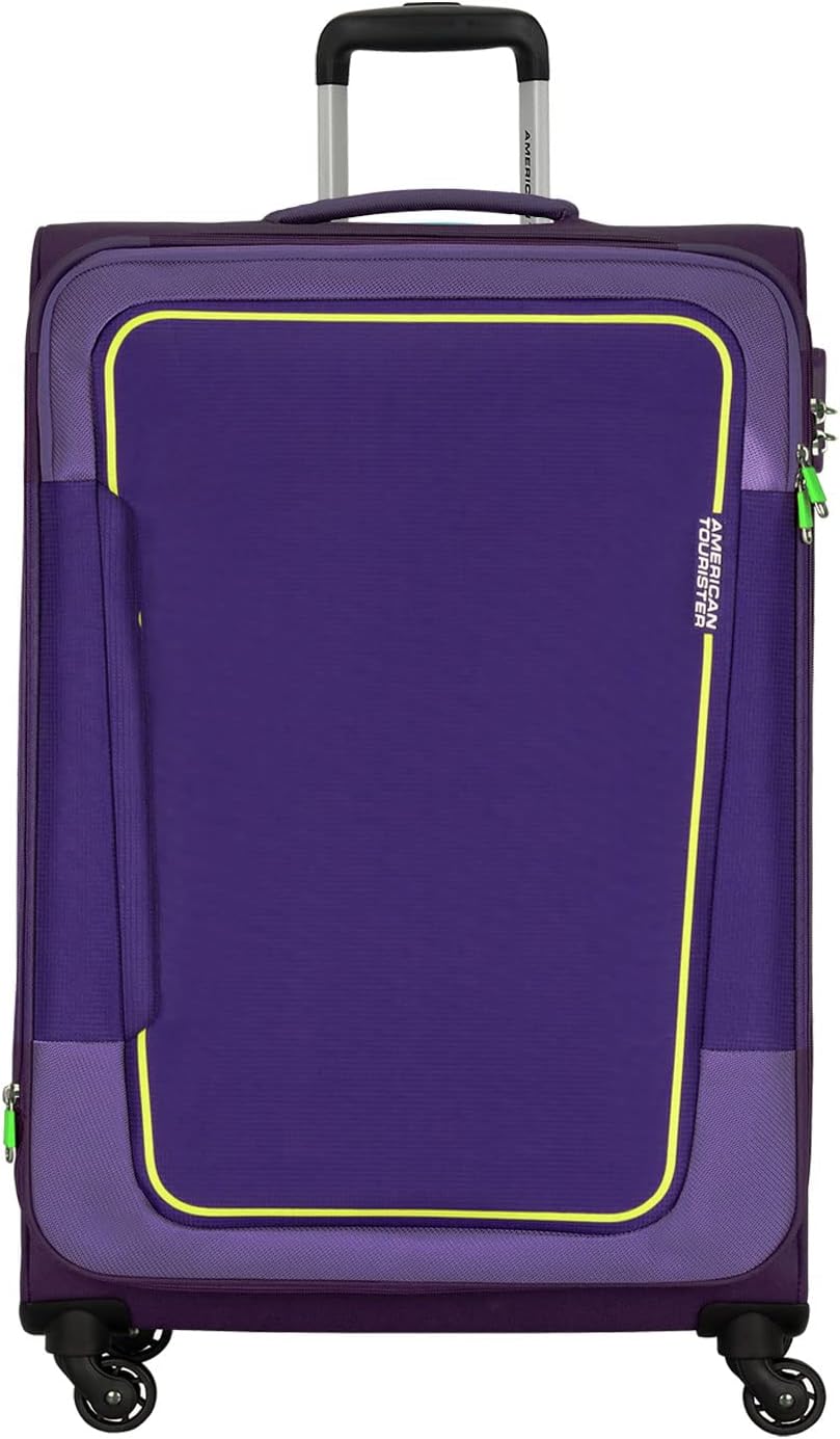 American Tourister ORION SOFT SPINNER Set of 3 LARGE – TSA PURPLE