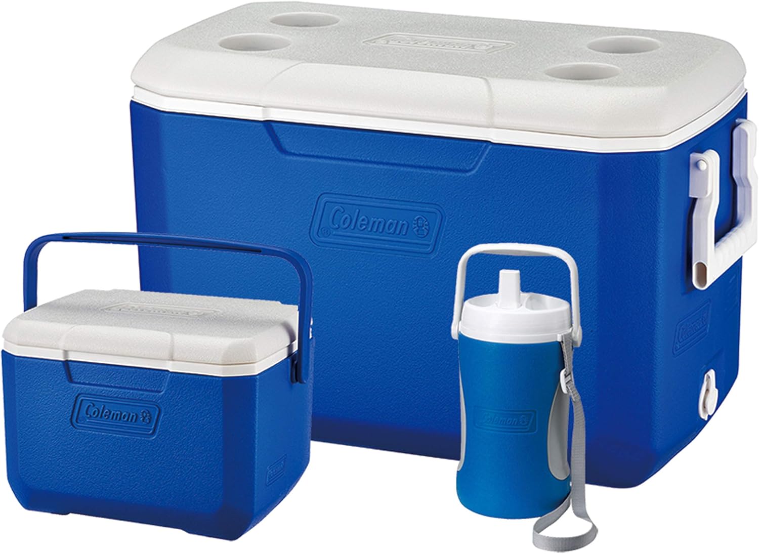 Coleman Cool Box Combo 48 Quart, 3x High-Performance Cooler Boxes