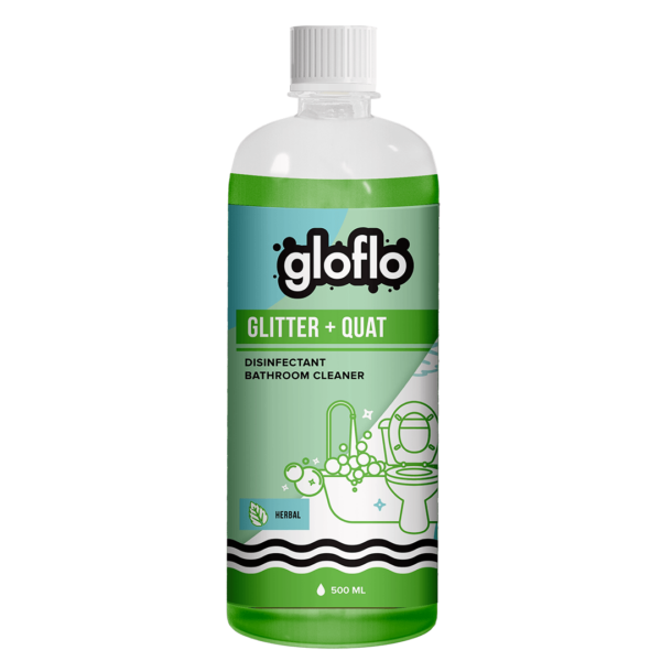 Glo Flo Glitter Quat Herbal 500ML