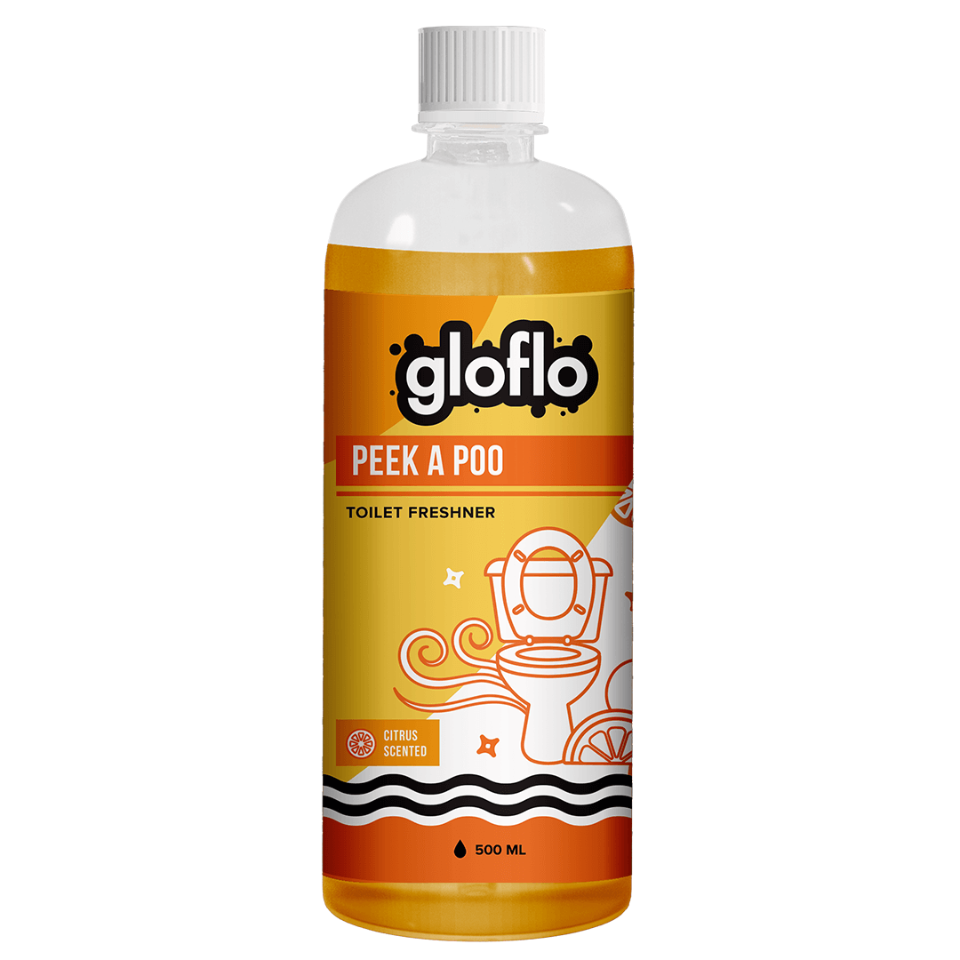 Glo-Flo Peek A Poo Tolt Fres Citrus 500ml