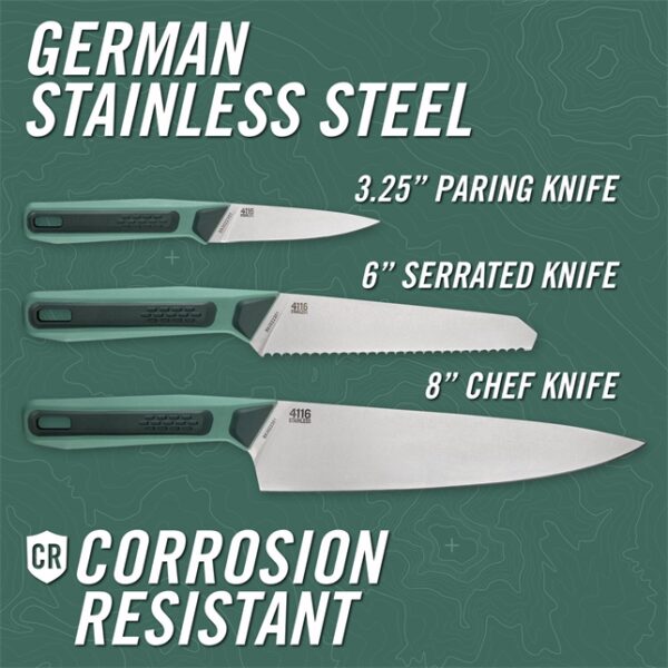 Gerber ComplEAT 3pc Knife Set - Image 5