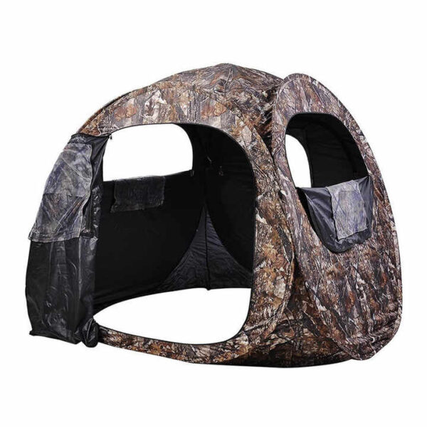 Pop-Up Camouflage Hunting Blind Tent - Image 2