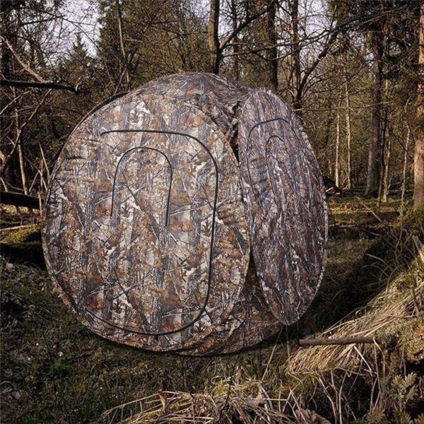 Pop-Up Camouflage Hunting Blind Tent - Image 3