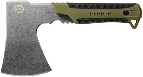 Gerber Gear Pack Hatchet - 3.5" Steel Blade Axe with Full Tang - Survival, Bushcraft and Camping Gear