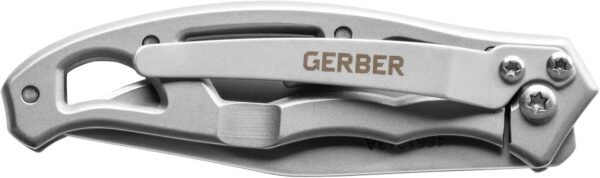 Gerber Gear Paraframe Mini Pocket Knife, 2.2" Fine Edge Small EDC Folding Knife with Safety Lock for Everyday Carry, Gifts for Men, Stainless Steel - Image 4