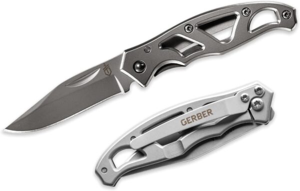 Gerber Gear Paraframe Mini Pocket Knife, 2.2" Fine Edge Small EDC Folding Knife with Safety Lock for Everyday Carry, Gifts for Men, Stainless Steel - Image 3