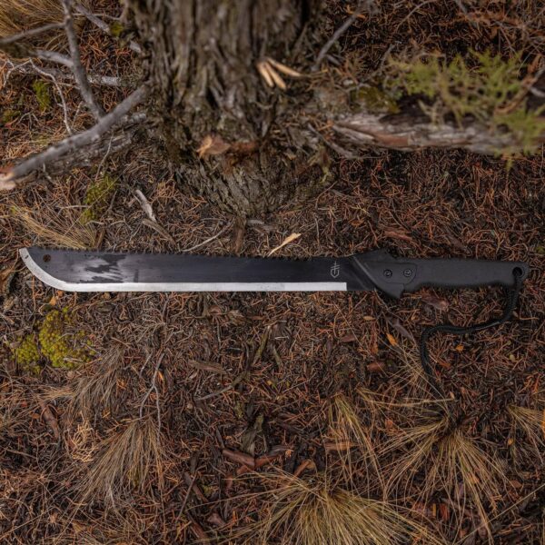 GERBER Gator Machete - Black w/ Nylon Sheath - Image 7