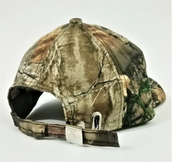 Camouflage Hunting Cap with Embroidered Design - Image 3