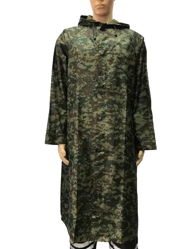 Camouflage Raincoat - Image 2